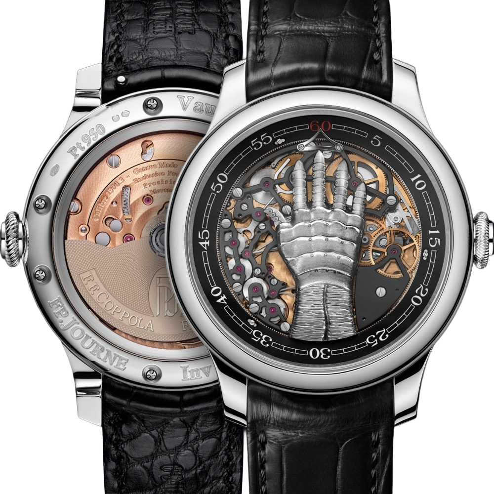 Front and back view of the F.P.Journe FFC