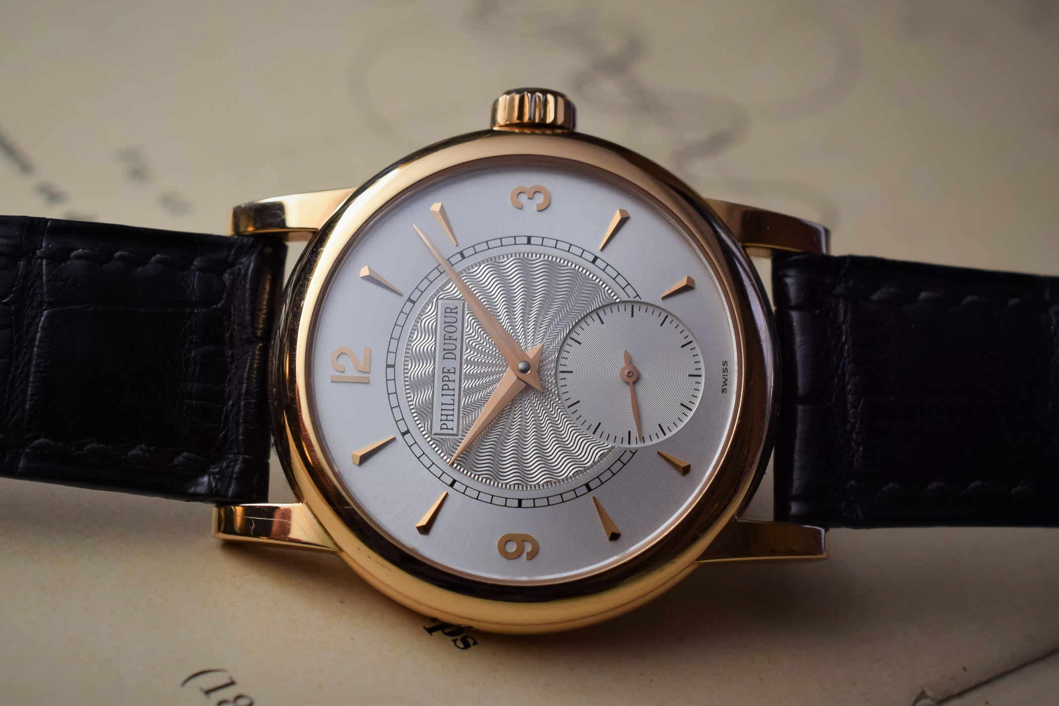 Philippe Dufour among collectors and watch enthusiasts