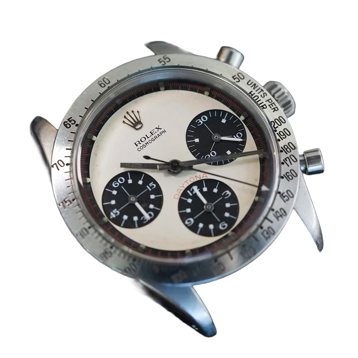 Front view of a Rolex Cosmograph Daytona Ref. 6239